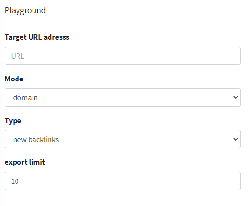 SERP API/BACKLINKS API gallery image