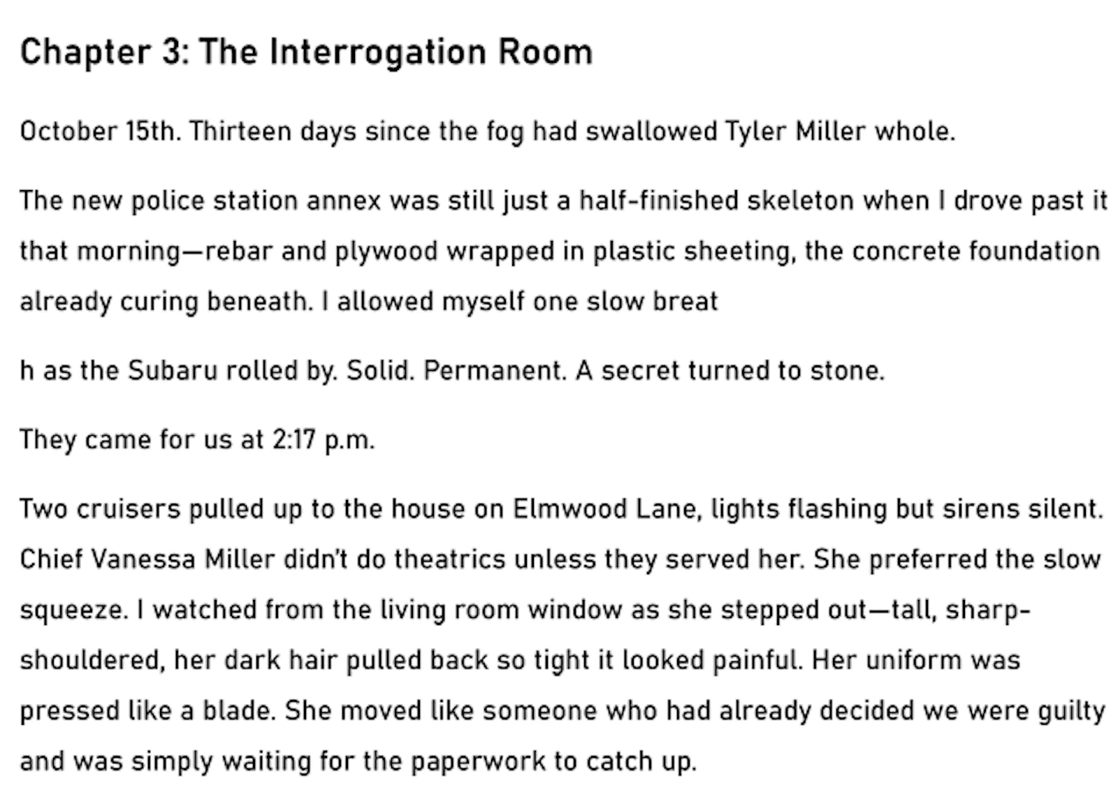 The October Alibi 2nd edition screenshot 2