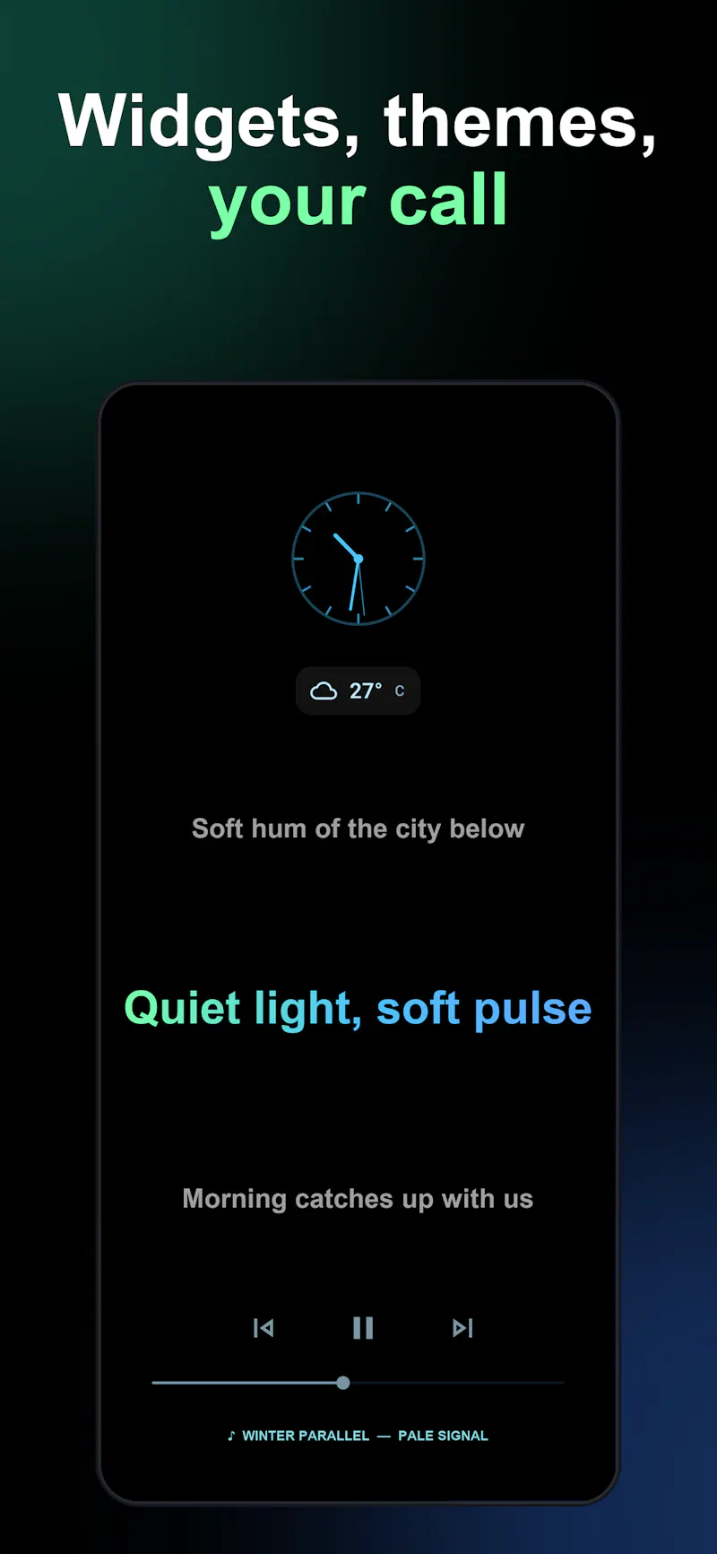 LyricGlow - lyrics on your lock screen screenshot 2