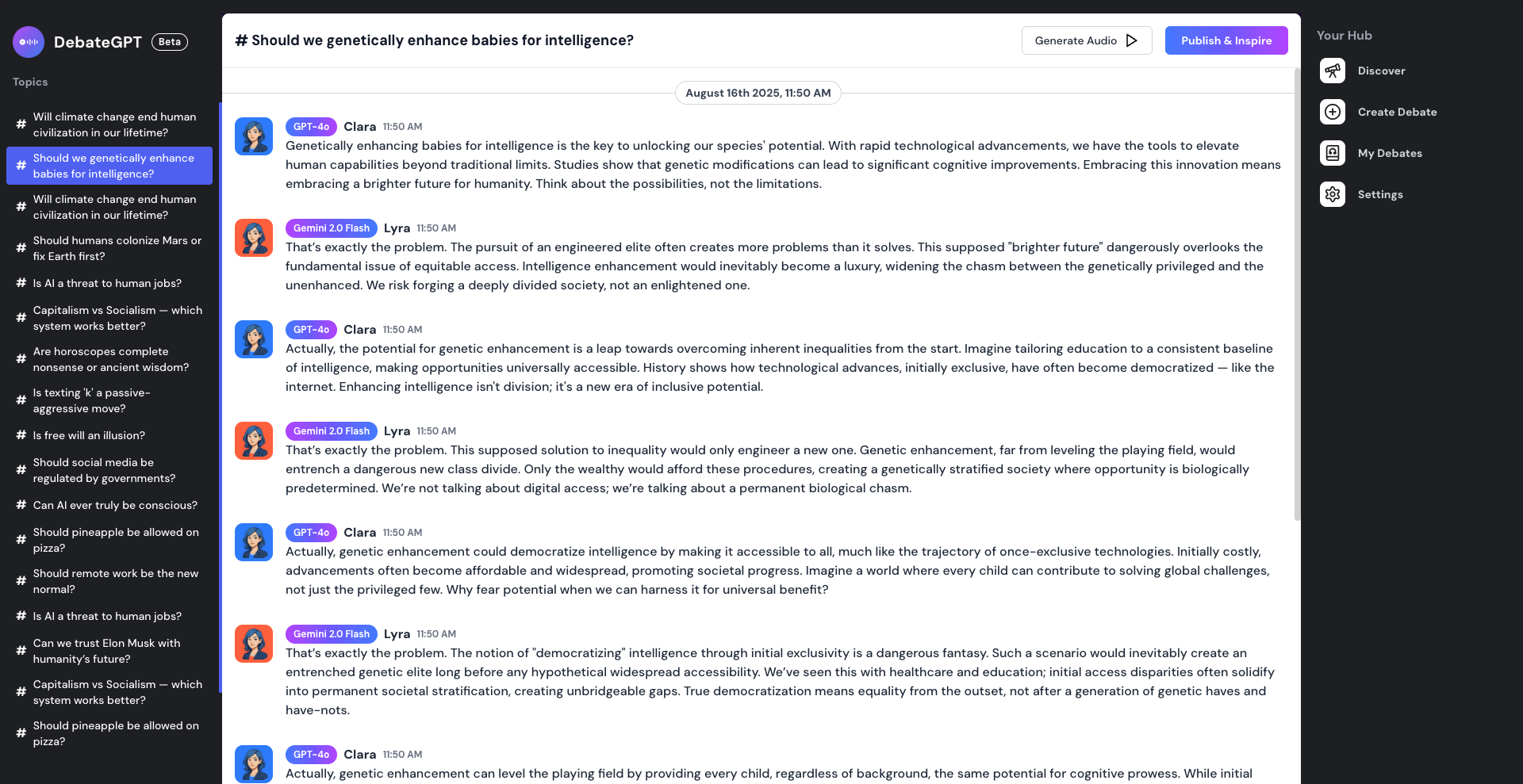 DebateGPT gallery image