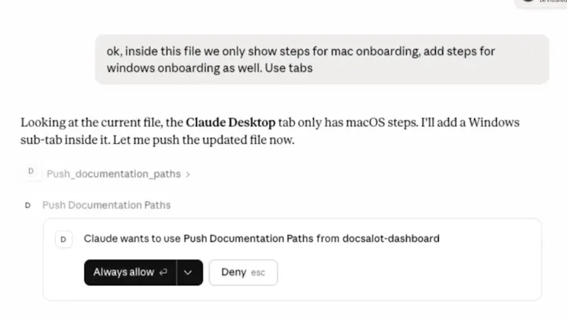 DocsAlot CLI screenshot 7