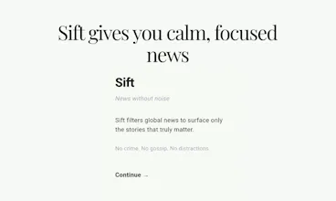 Sift gallery image