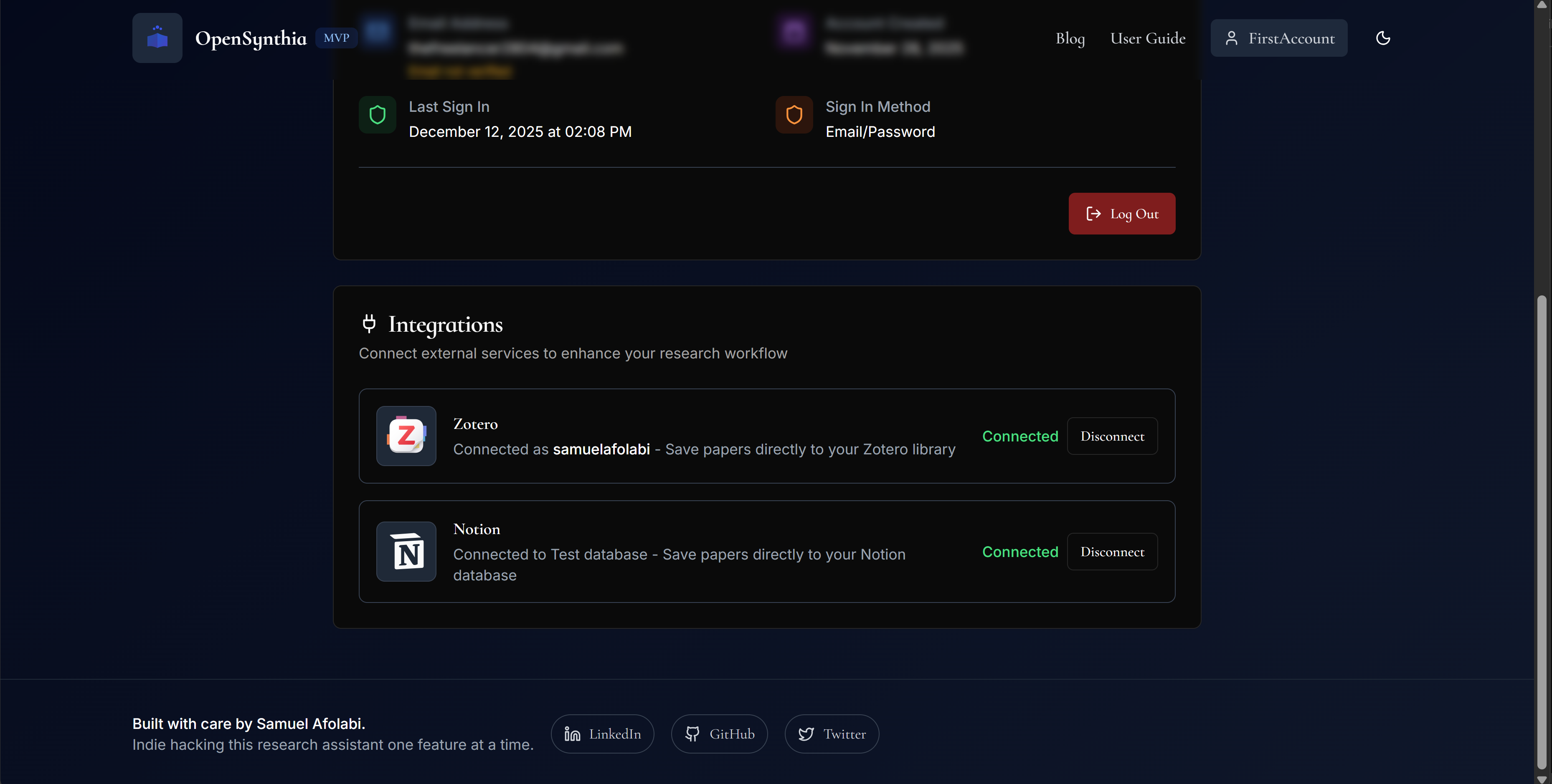 OpenSynthia gallery image