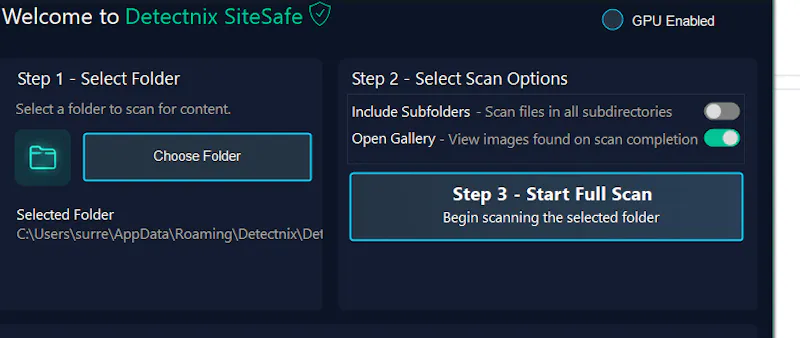 Detectnix SiteSafe screenshot 2