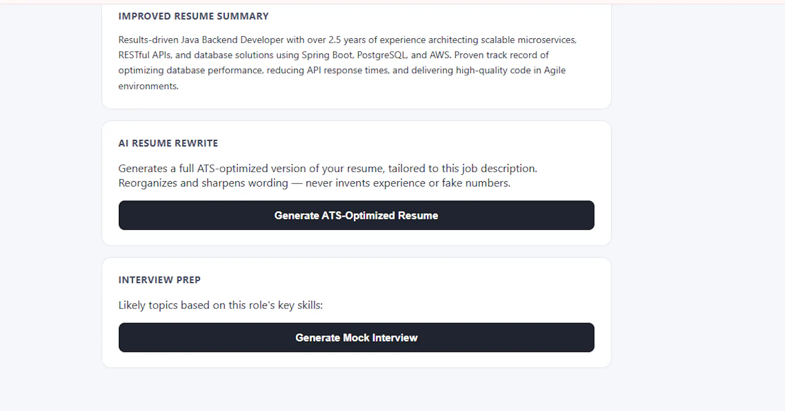 ResumeIQ AI screenshot 4