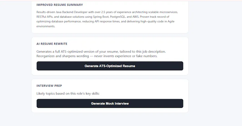 ResumeIQ AI screenshot 4