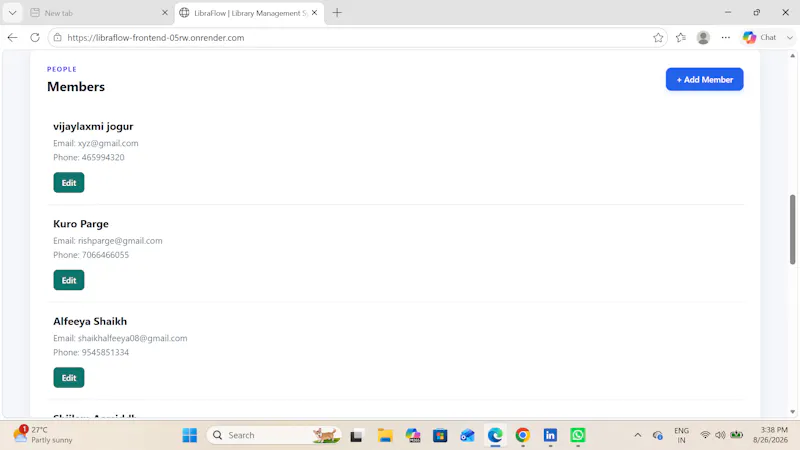 LibraFlow screenshot 3