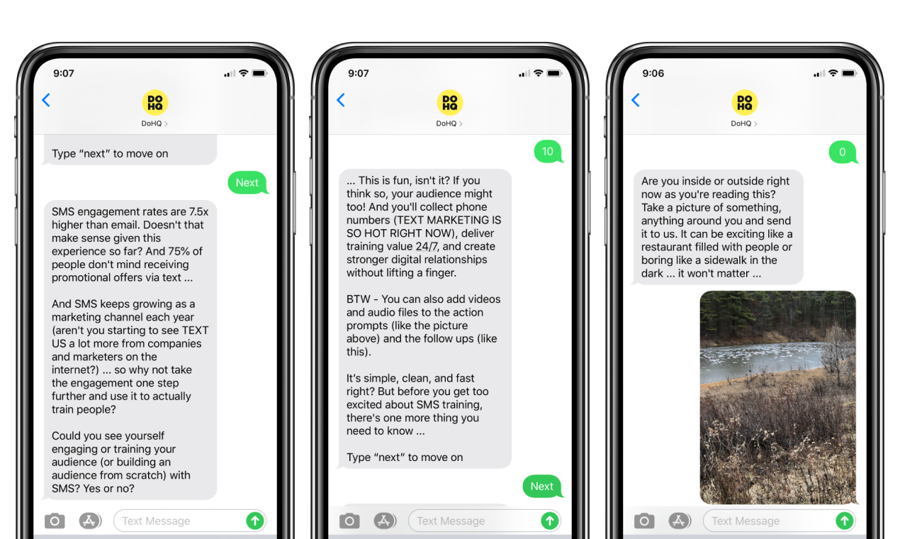 DoHQ Action Texting gallery image
