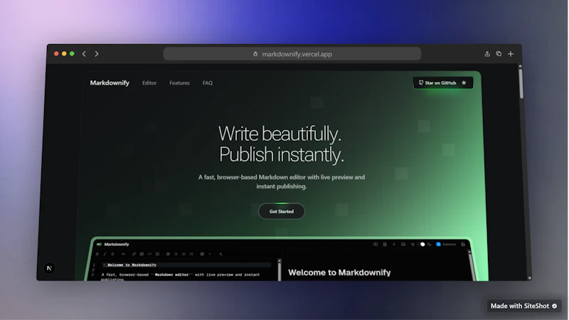 Markdownify screenshot 2