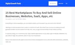 Marketplaces To Buy & Sell Online Biz image