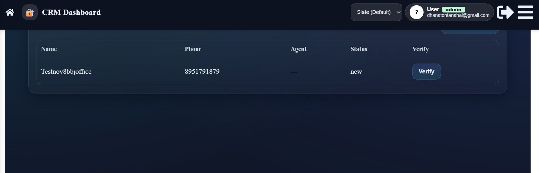 CRM App for Real Estate companies - Screenshot 3 preview