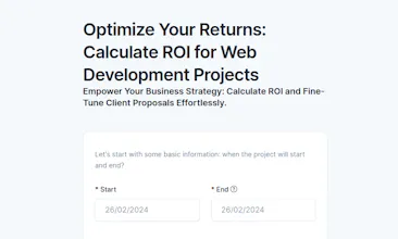 Roi Agency Calculator gallery image