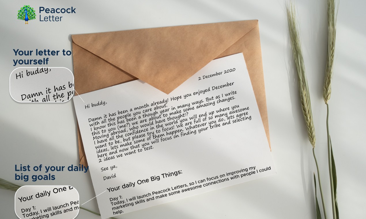 Peacock Letter gallery image