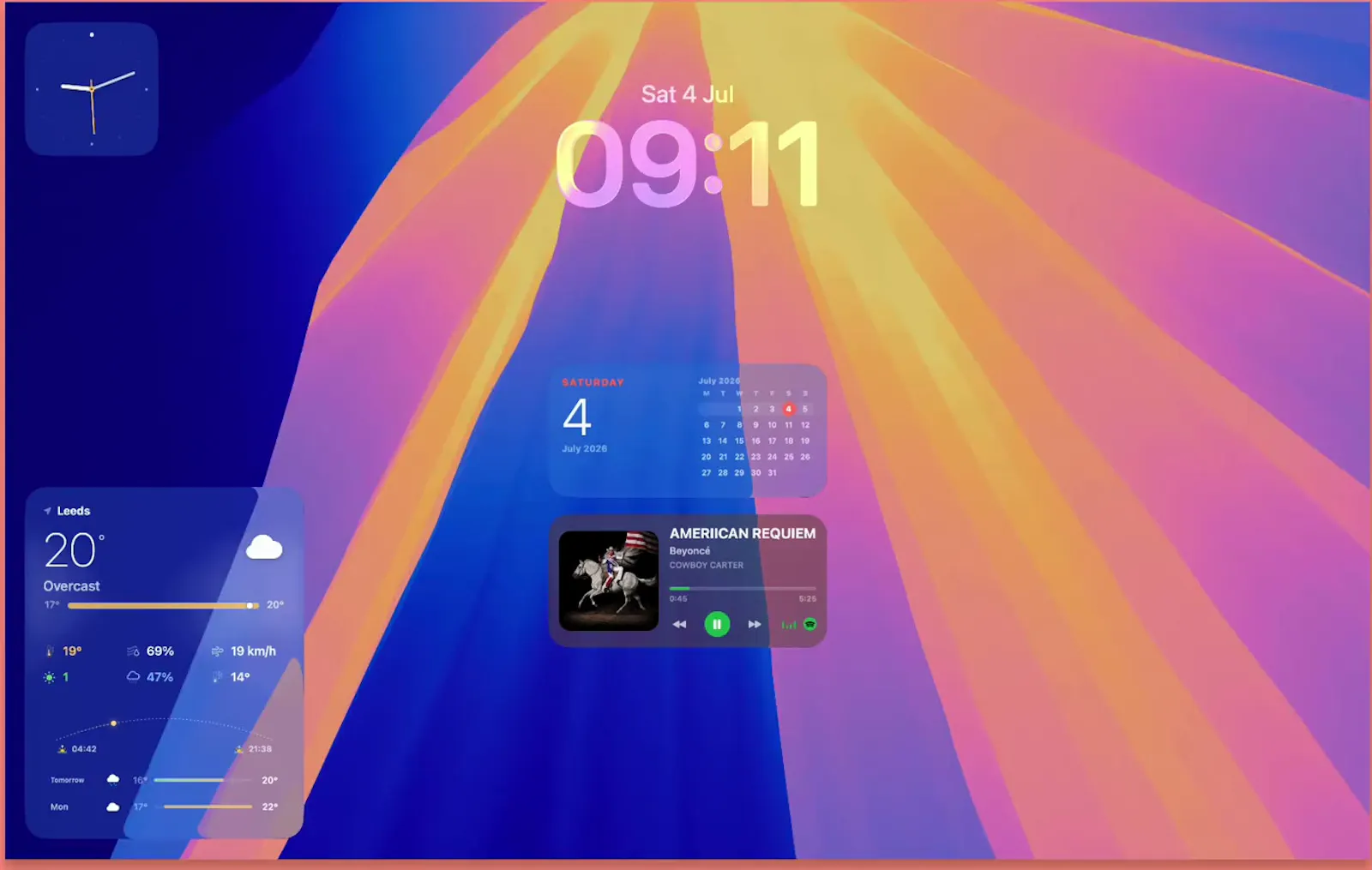 WidgetScreen screenshot 3