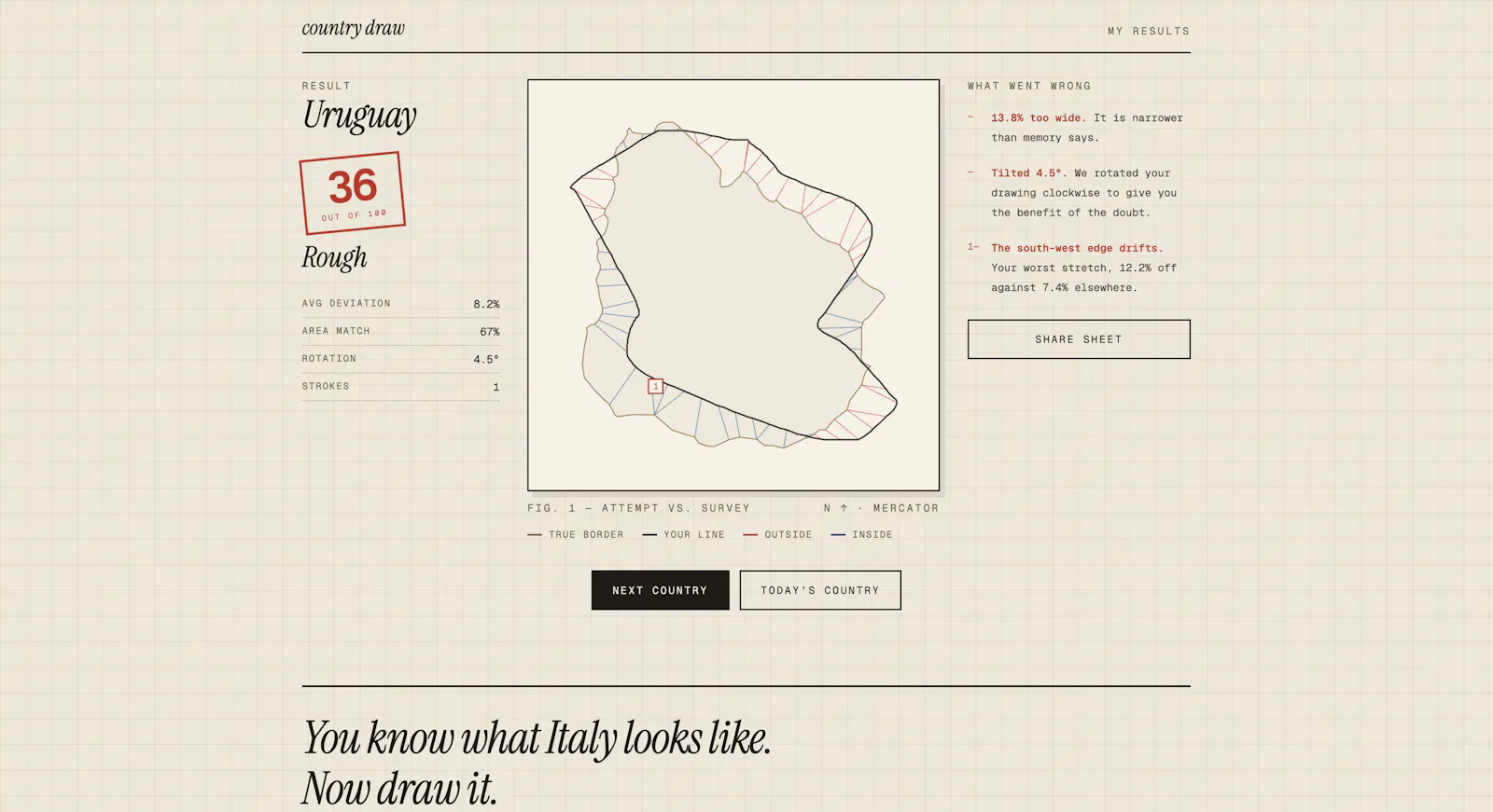 Country Draw screenshot 2