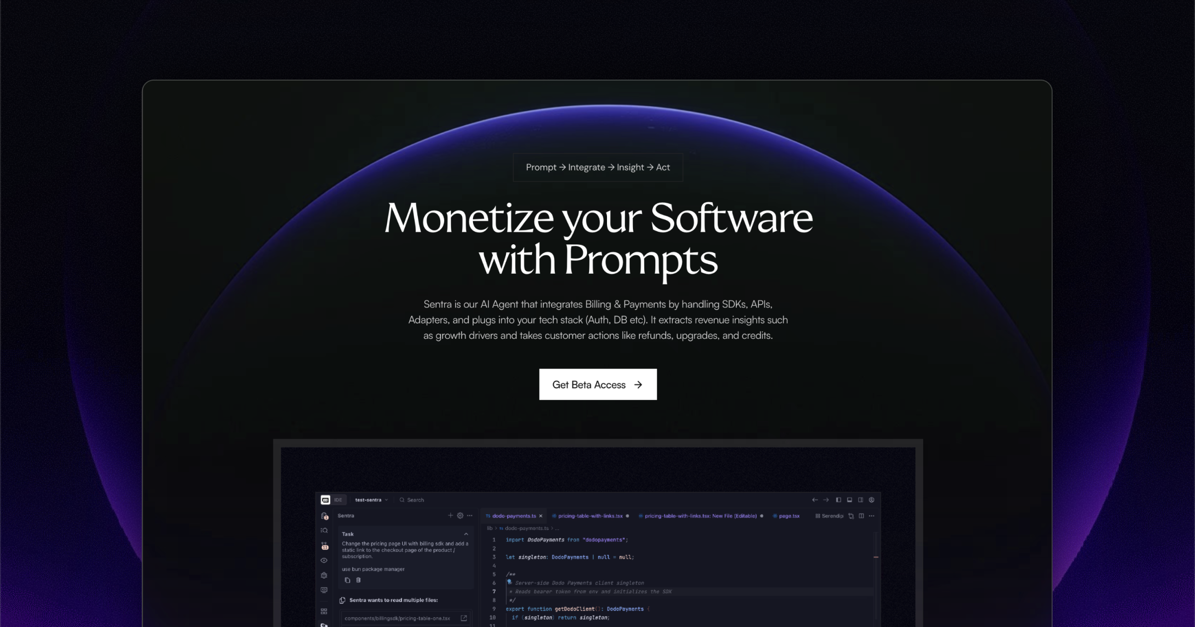 Sentra by Dodo Payments