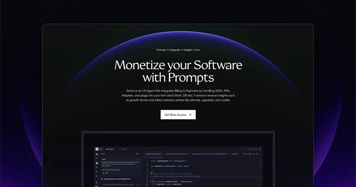 Sentra by Dodo Payments