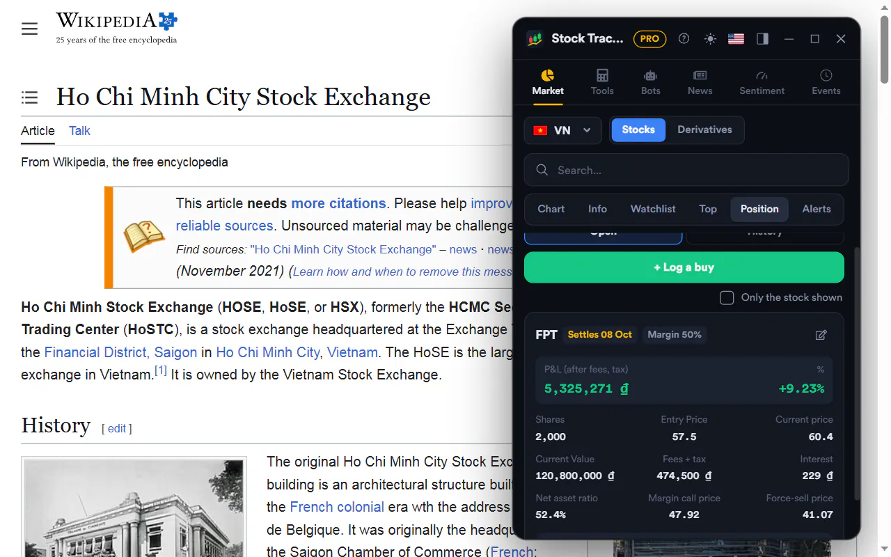 Stock Tracking Widget gallery image