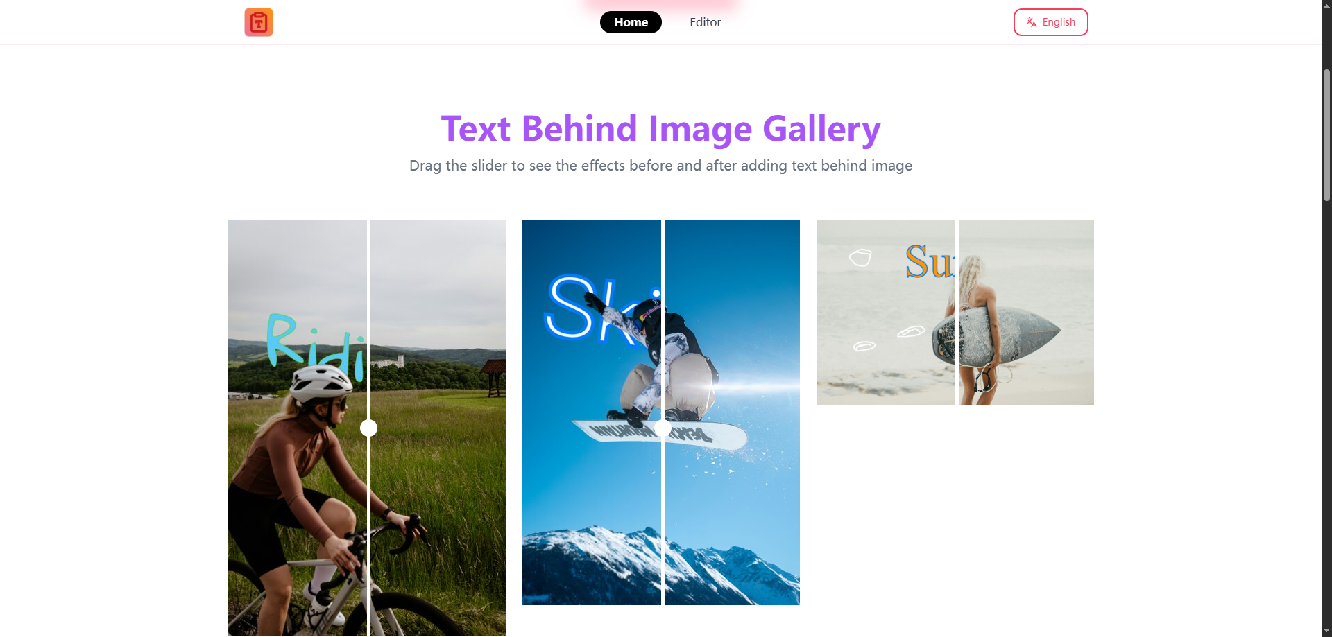 Text Behind Image gallery image