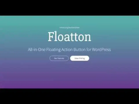 Floatton | WordPress Floating Action Button with Pop-up for Forms or any Contents