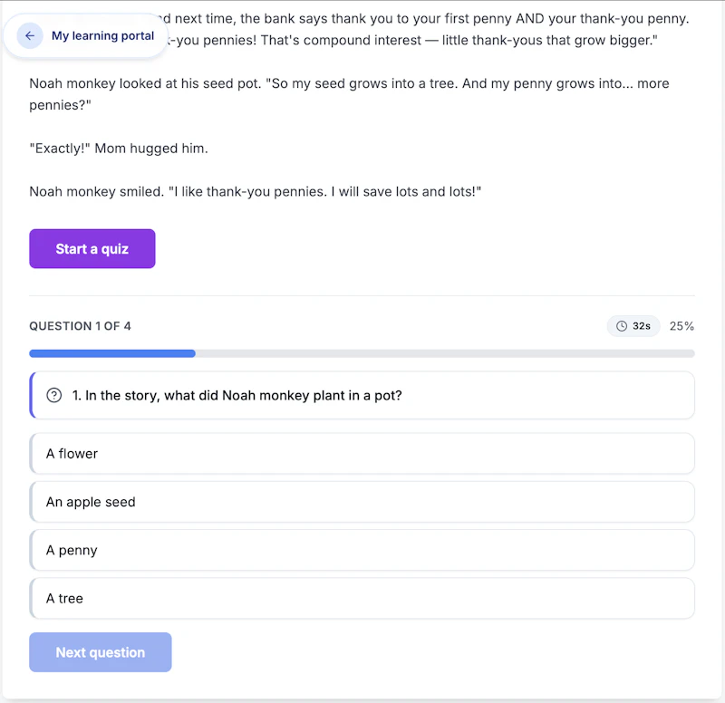 Financial Literacy Course for Kids screenshot 3