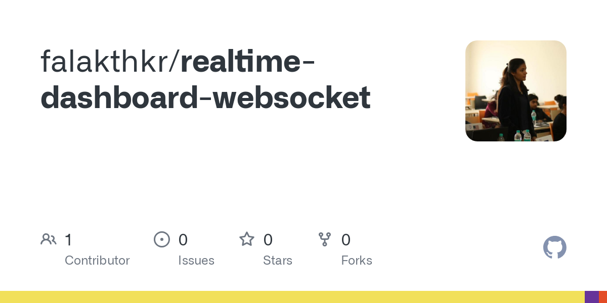 WebSocket Live Dashboard Starter - ชุดเริ่มต้นสำหรับการสร้างแดชบอร์ดแบบเรียลไทม์ media 1