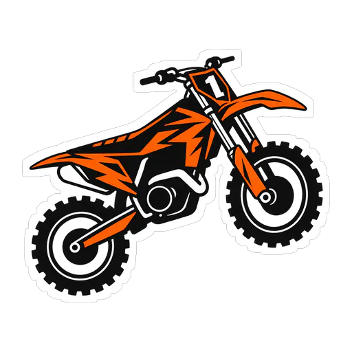 Custom Dirt Bike Graphics AI logo