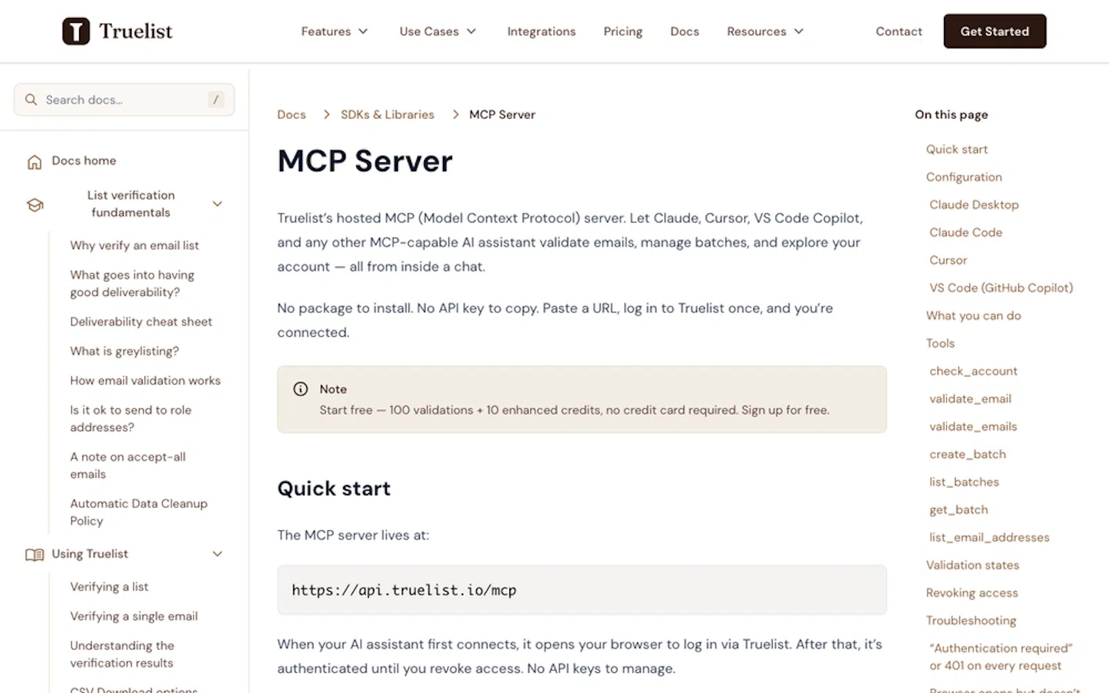 Truelist MCP screenshot 5
