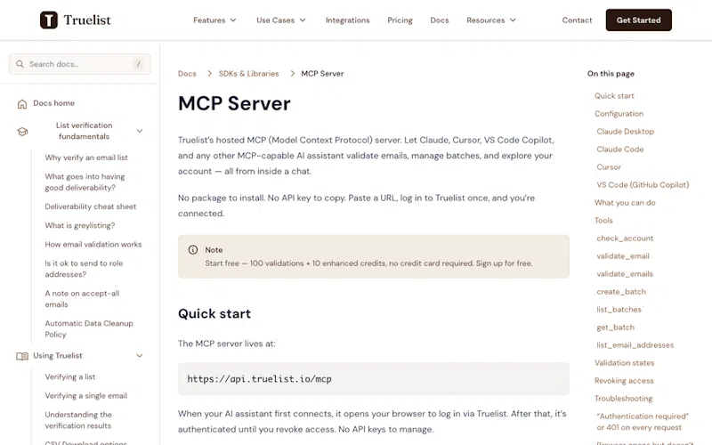 Truelist MCP screenshot 5