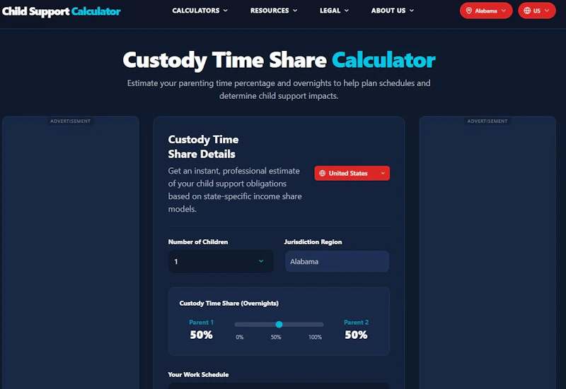 Family Law Calculator Suite screenshot 10