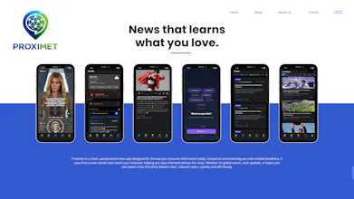Proximet: AI Smart News App gallery image