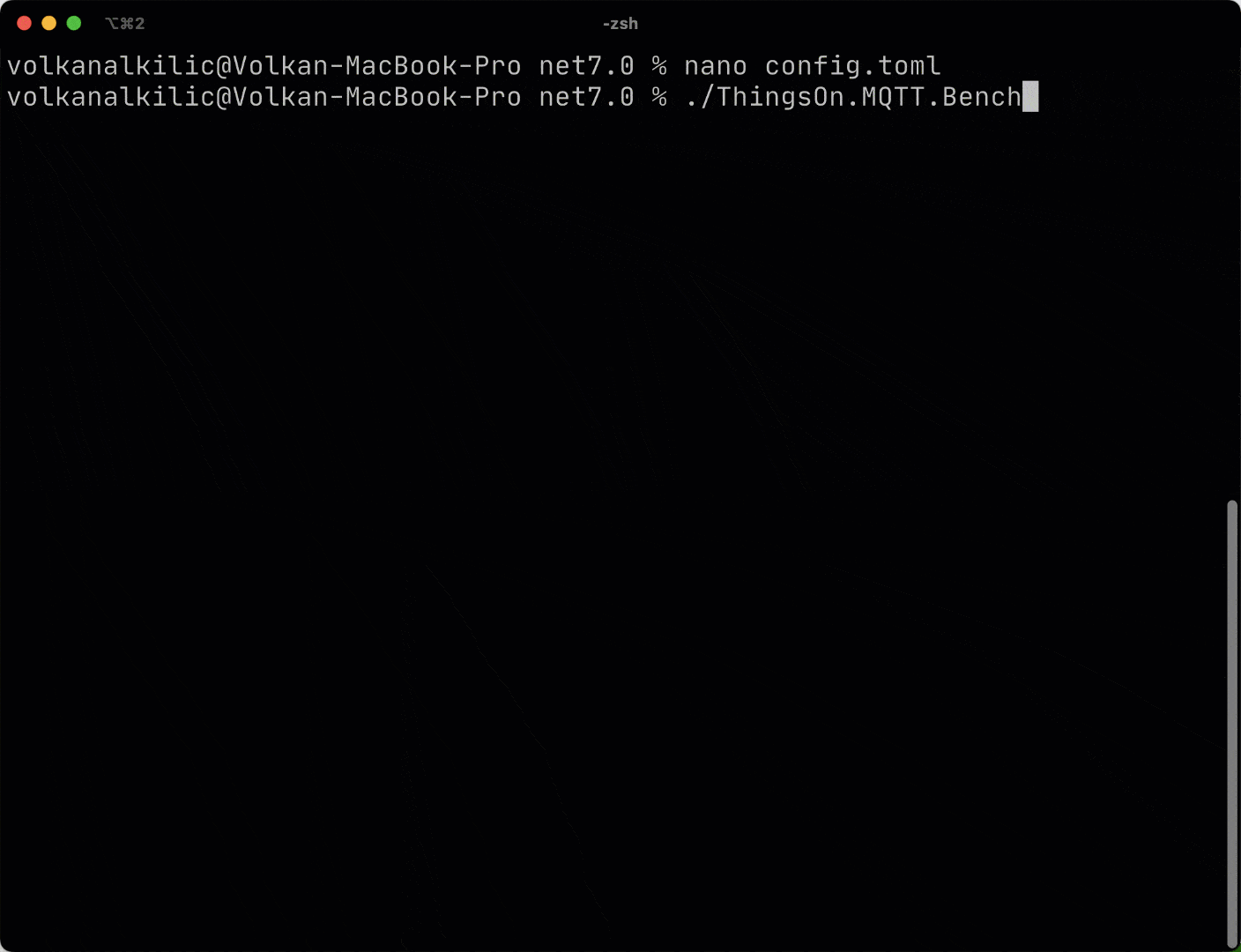 Banco de coisas MQTT media 1