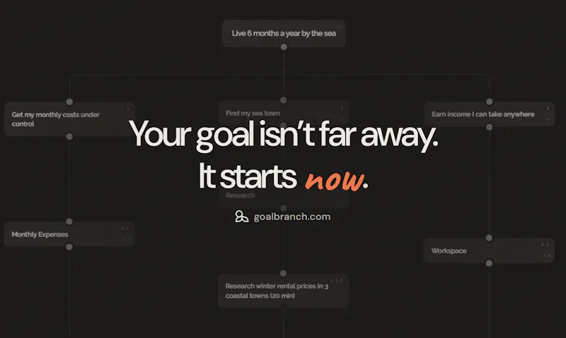 GoalBranch screenshot 1