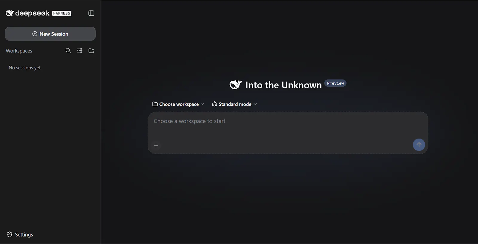 DeepSeek Harness screenshot 1