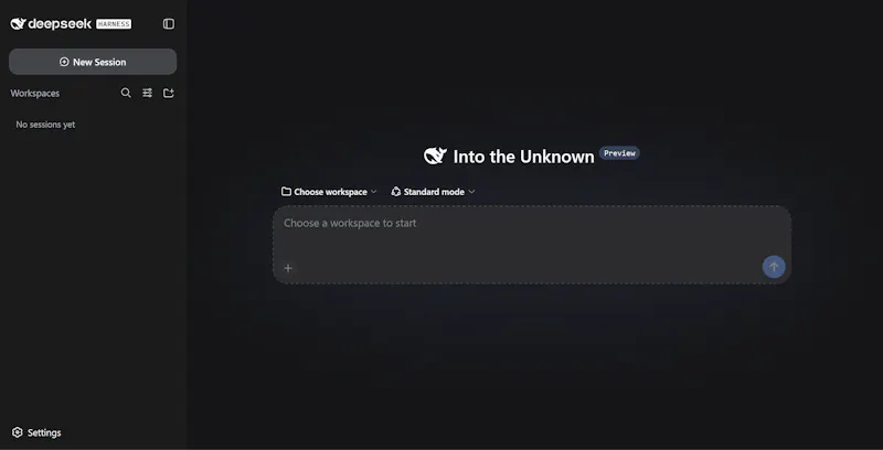 DeepSeek Harness screenshot 1