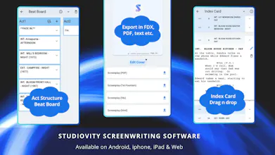 Studiovity Screenwriting Software gallery image