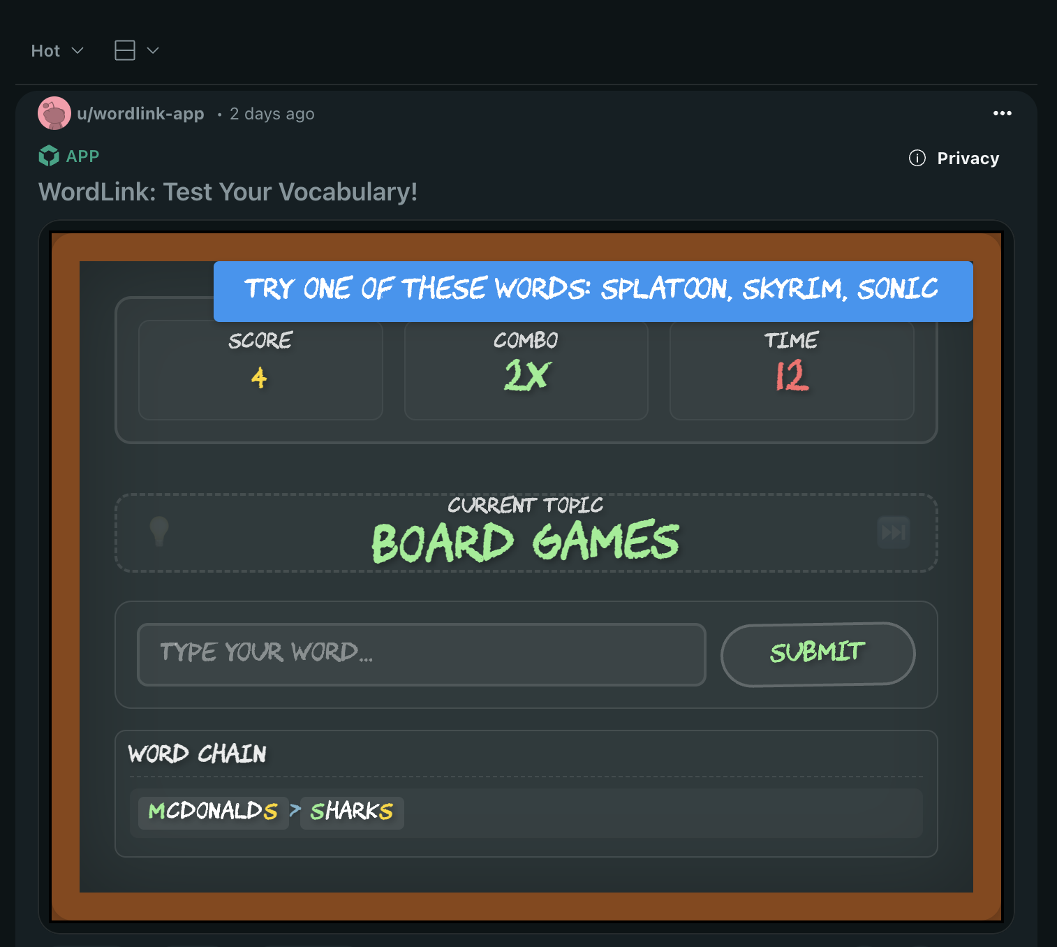 Media WordLink 2