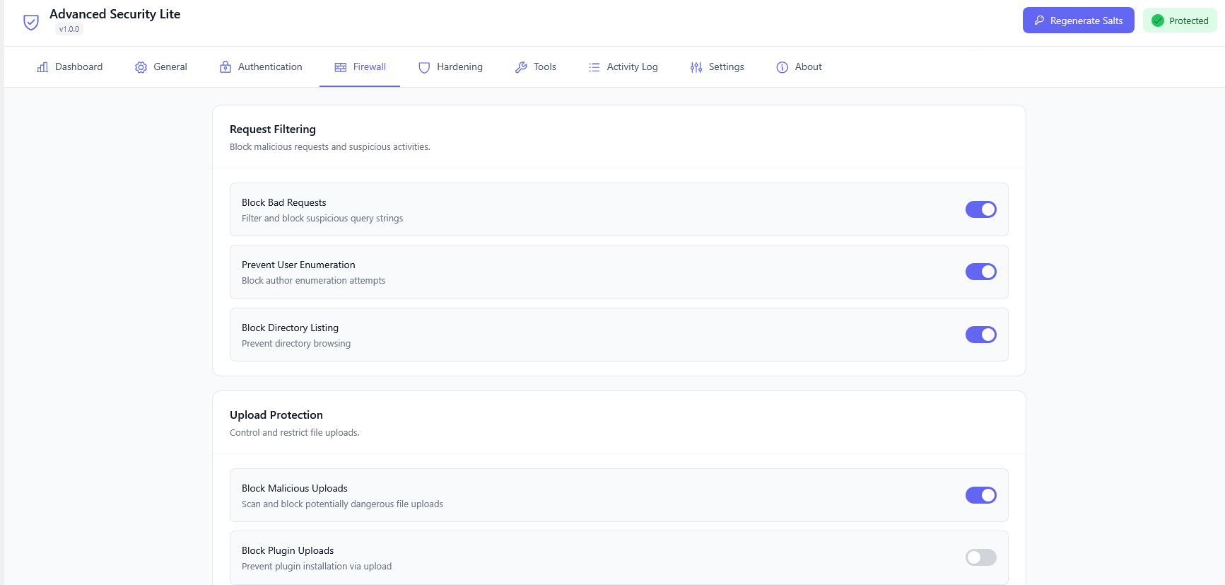 Advanced Security Lite gallery image