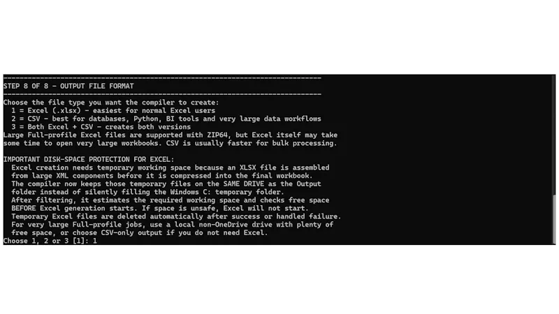 SAM.gov Contractor Database Compiler screenshot 7