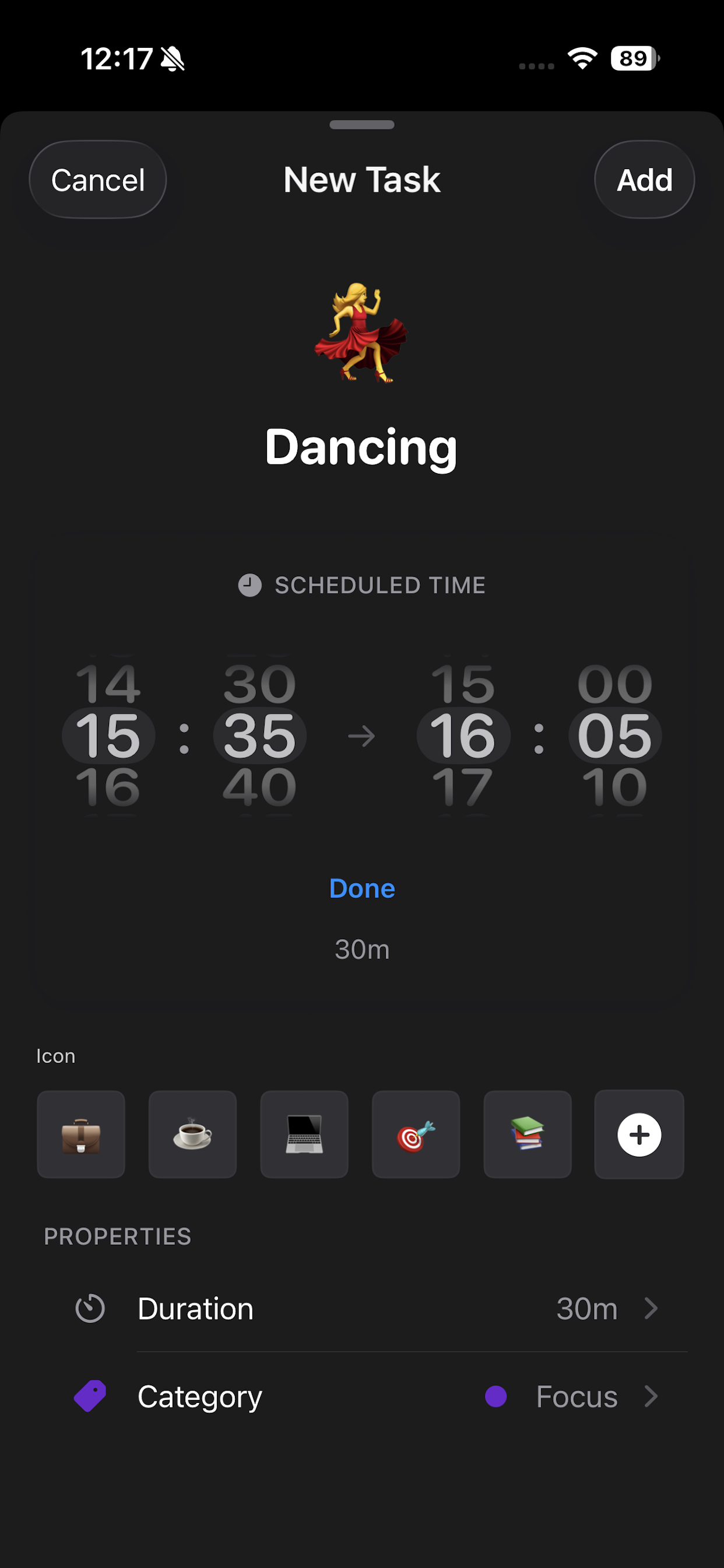 DayZen — Visual Timeboxing for iOS - Screenshot 2 preview