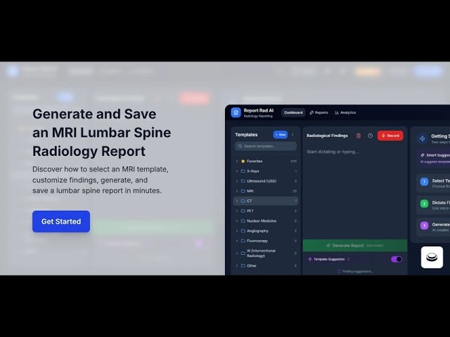 RAD Reporting with AI gallery image