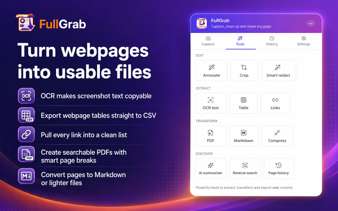 FullGrab – Screenshot & Screen Recorder gallery image