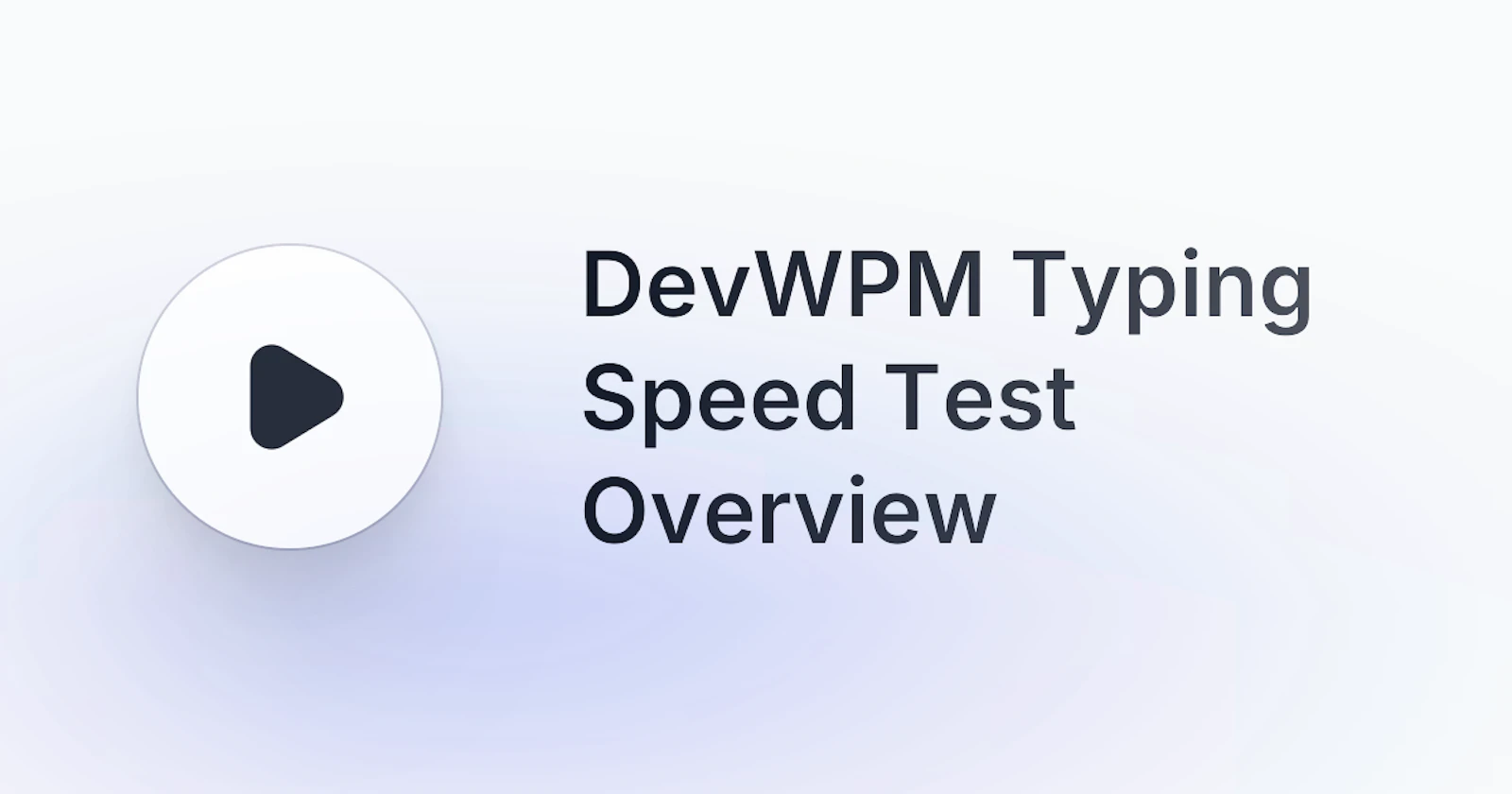 DevWPM —Typing Speed Test for Developers screenshot 1