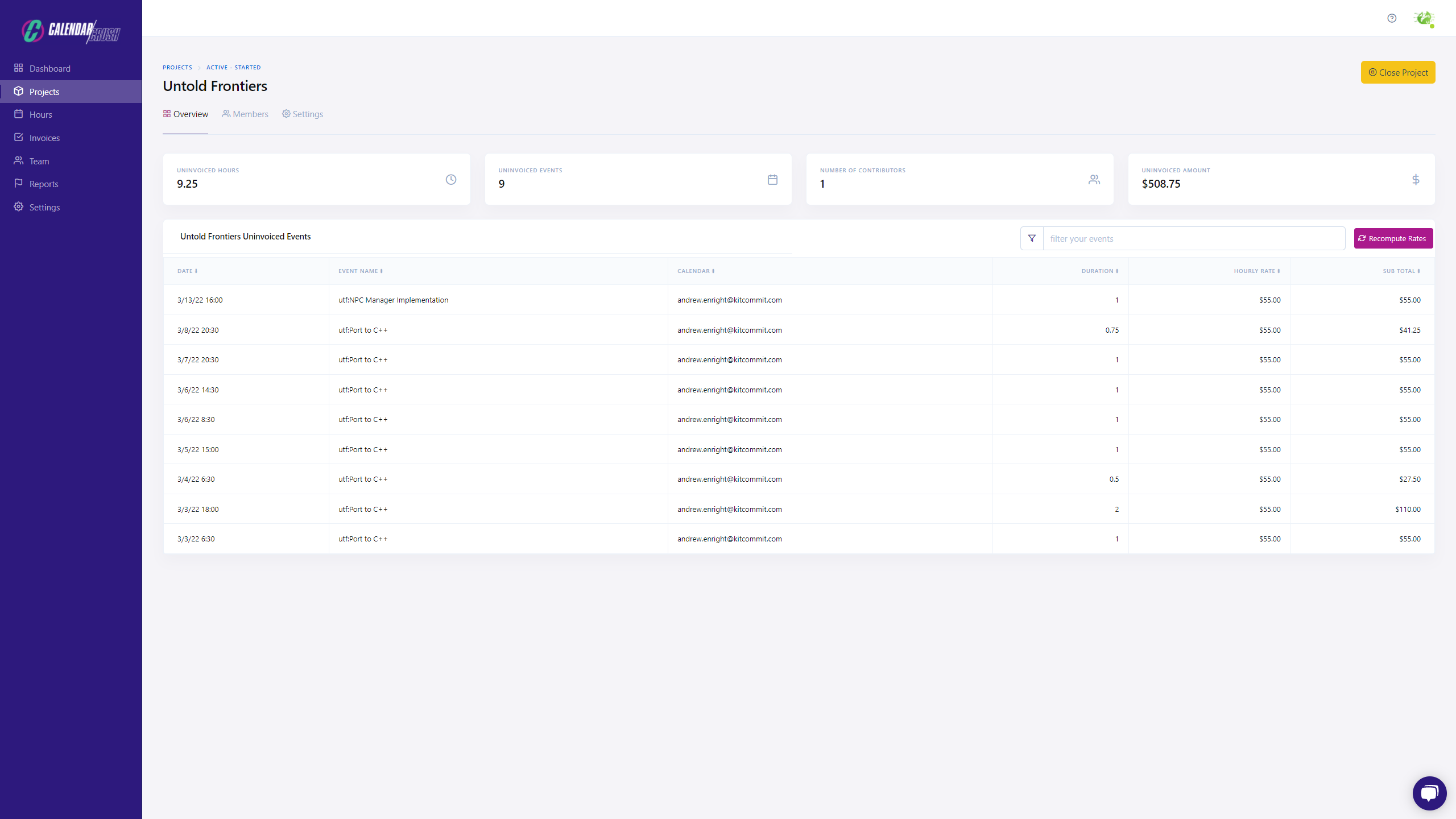 CalendarCrush gallery image