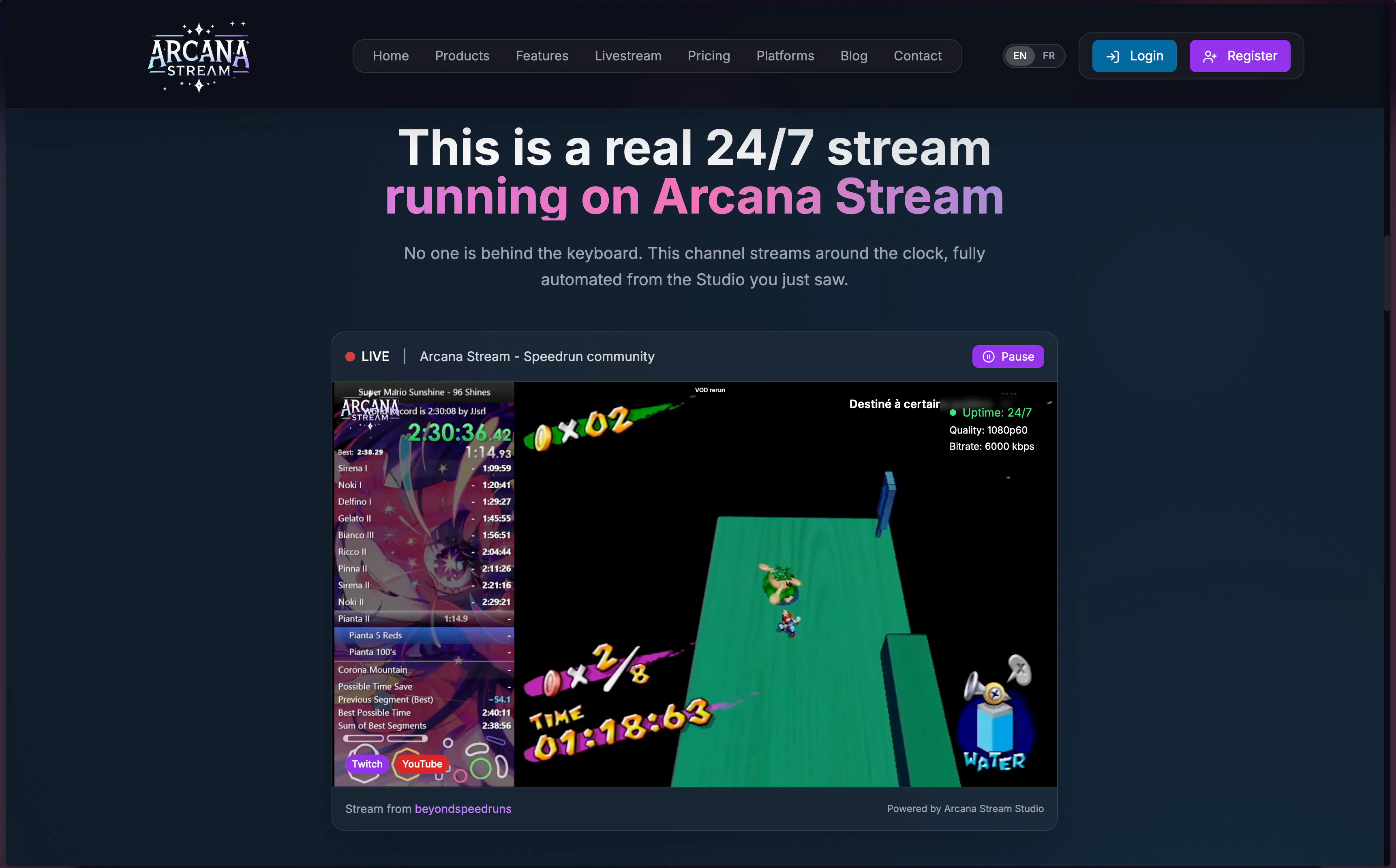 Arcana Stream gallery image