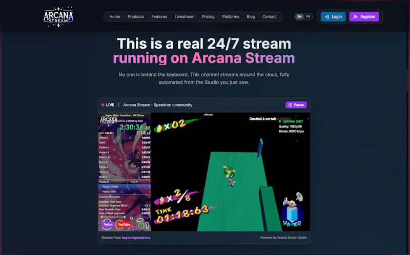 Arcana Stream screenshot 3