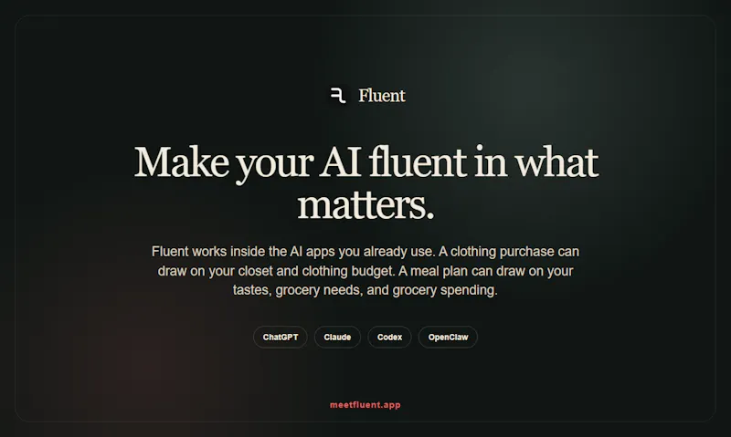 Fluent screenshot 1