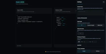 MaskJSON gallery image
