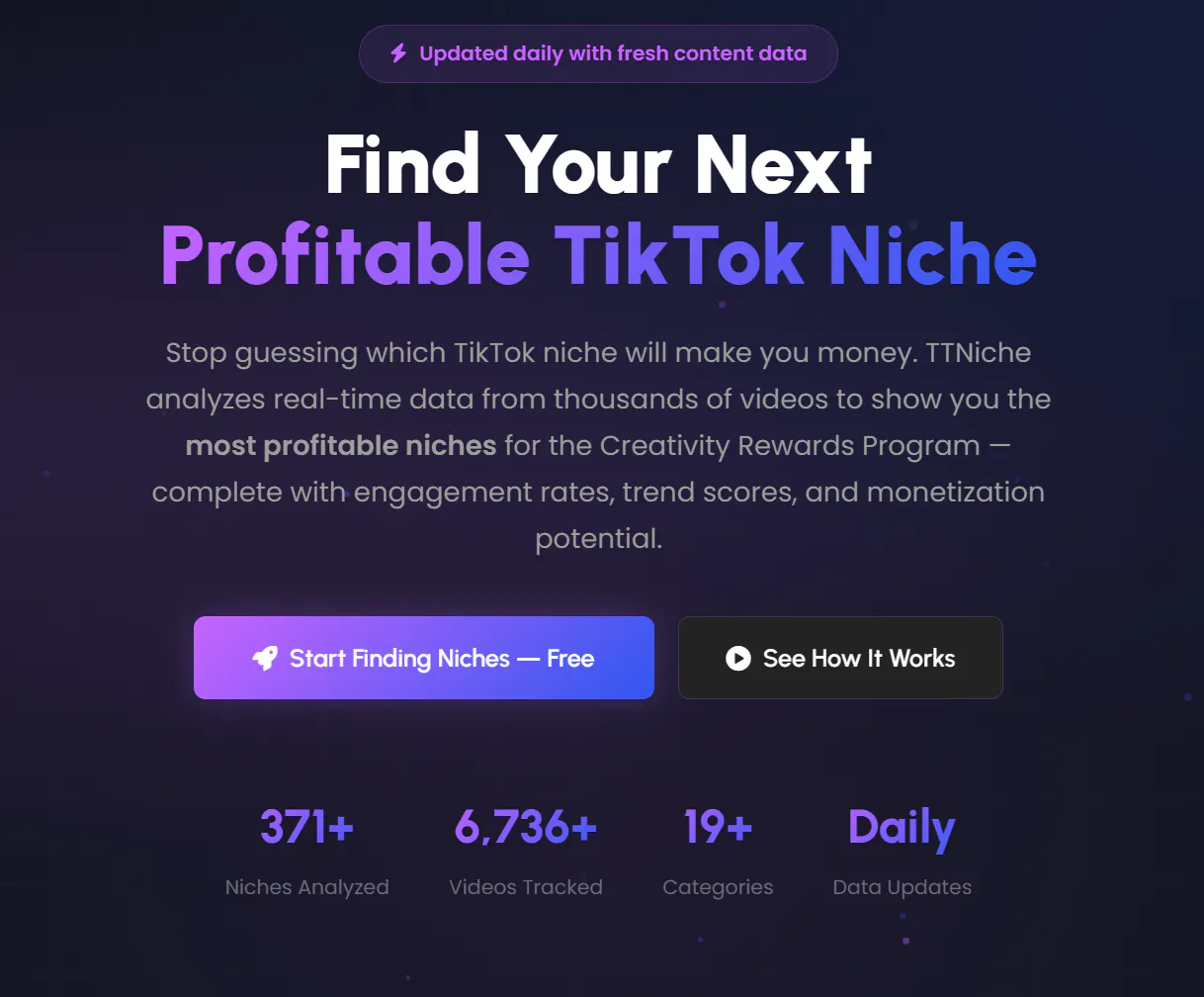 TTNiche 제품 배너