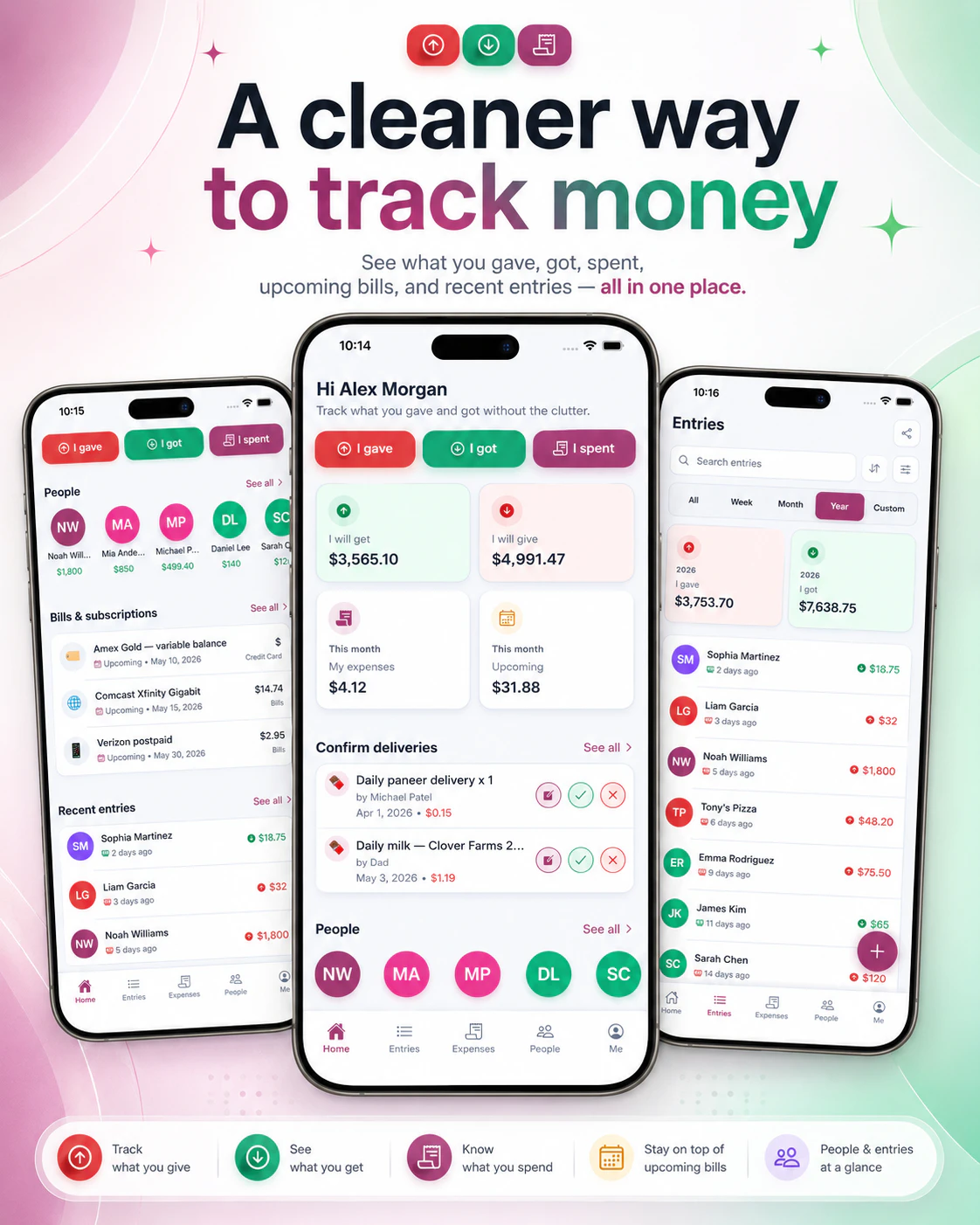 Payback: Money & Expenses screenshot 1